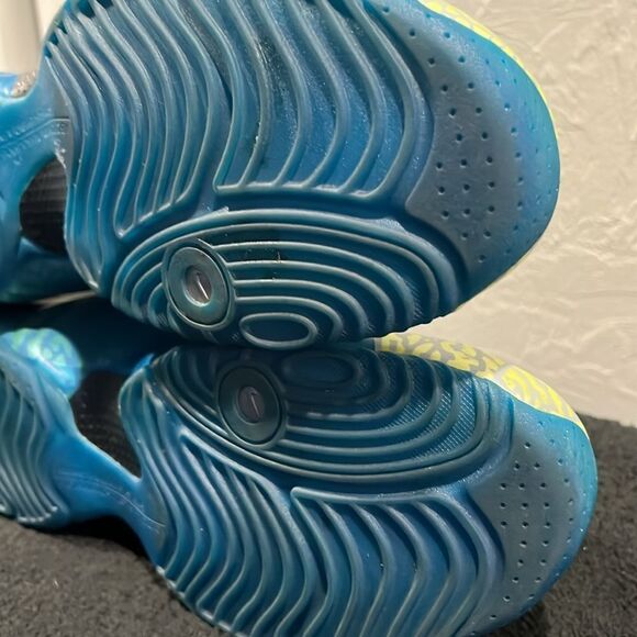 🔥🏀 NIKE Air Flightposite Exposed Volt 616765-700 Basketball Shoes Mens Size 9. - Picture 10 of 12